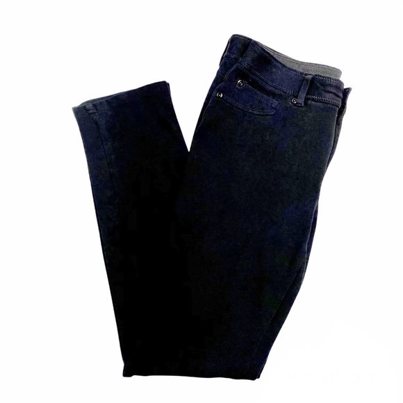 CHICO'S Black Straight Leg Mid Rise Pants 2 - Picture 12 of 13